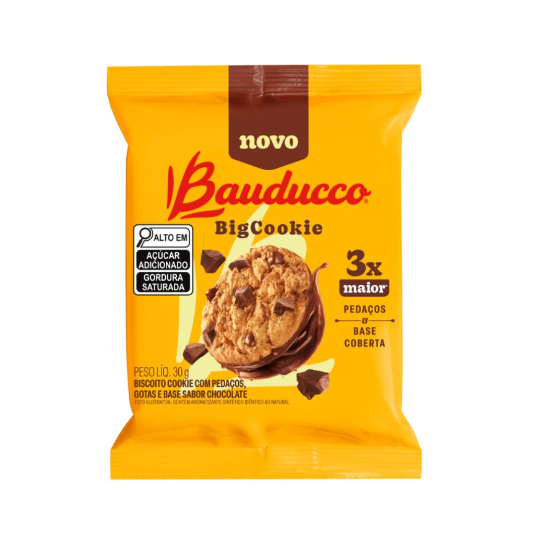Biscoito Cookies Bauducco Gotas de Chocolate 30g